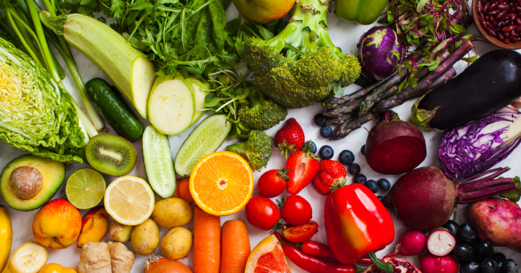 A rainbow of veggies - Reduce food waste and save money