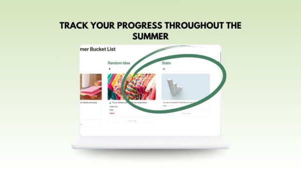 Family Summer Bucket List – Notion Template - Image 3